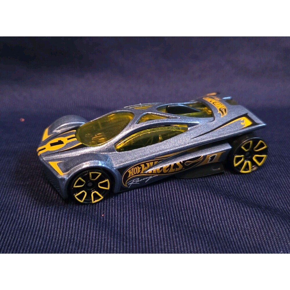 2026 Hot Wheels Sling Shot Silver & Yellow New Out of Multi-Pack